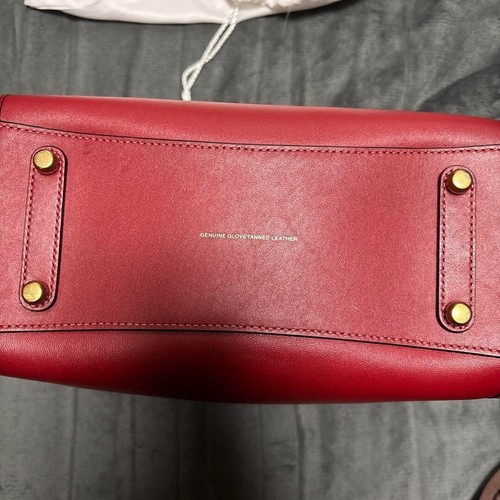 COACH Rogue 25 in Colorblock Brass/Brick Red Multi Crossbody Satchel CD938 - Picture 6 of 14