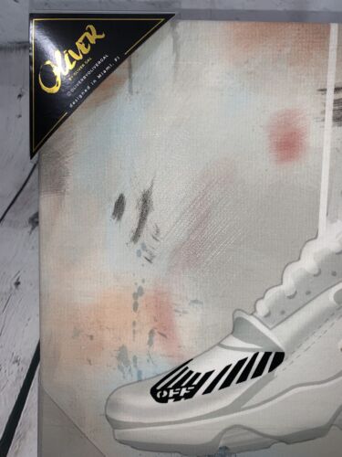 OFF WHITE X NIKE Huarache Shoes Oliver Gal Wall Art Decor Varnish Canvas Print - Picture 2 of 5
