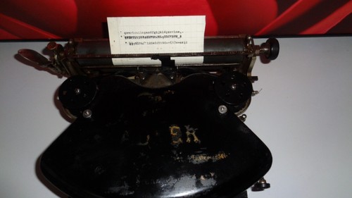 MACCHINA DA SCRIVERE ANTICA ADLER MODELLO 7 ANNO 1907 - Foto 4 di 8