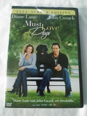 Must Love Dogs (DVD, 2005 Full-Screen Ed.) John Cusack NEW Sealed Free Shipping!