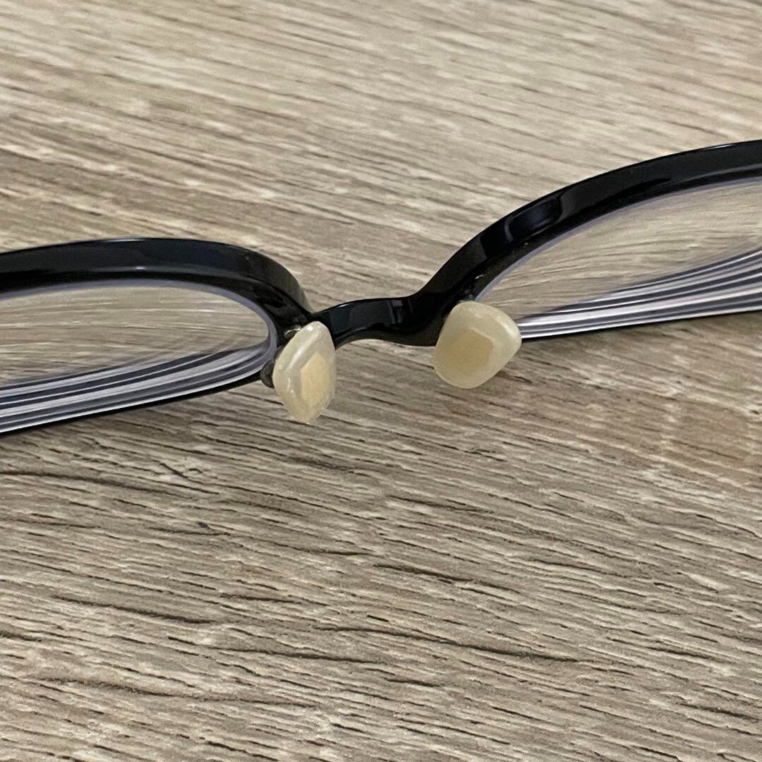 KANEKO OPTICAL Glasses Kv-40 Bk Vintage Black Titanium from