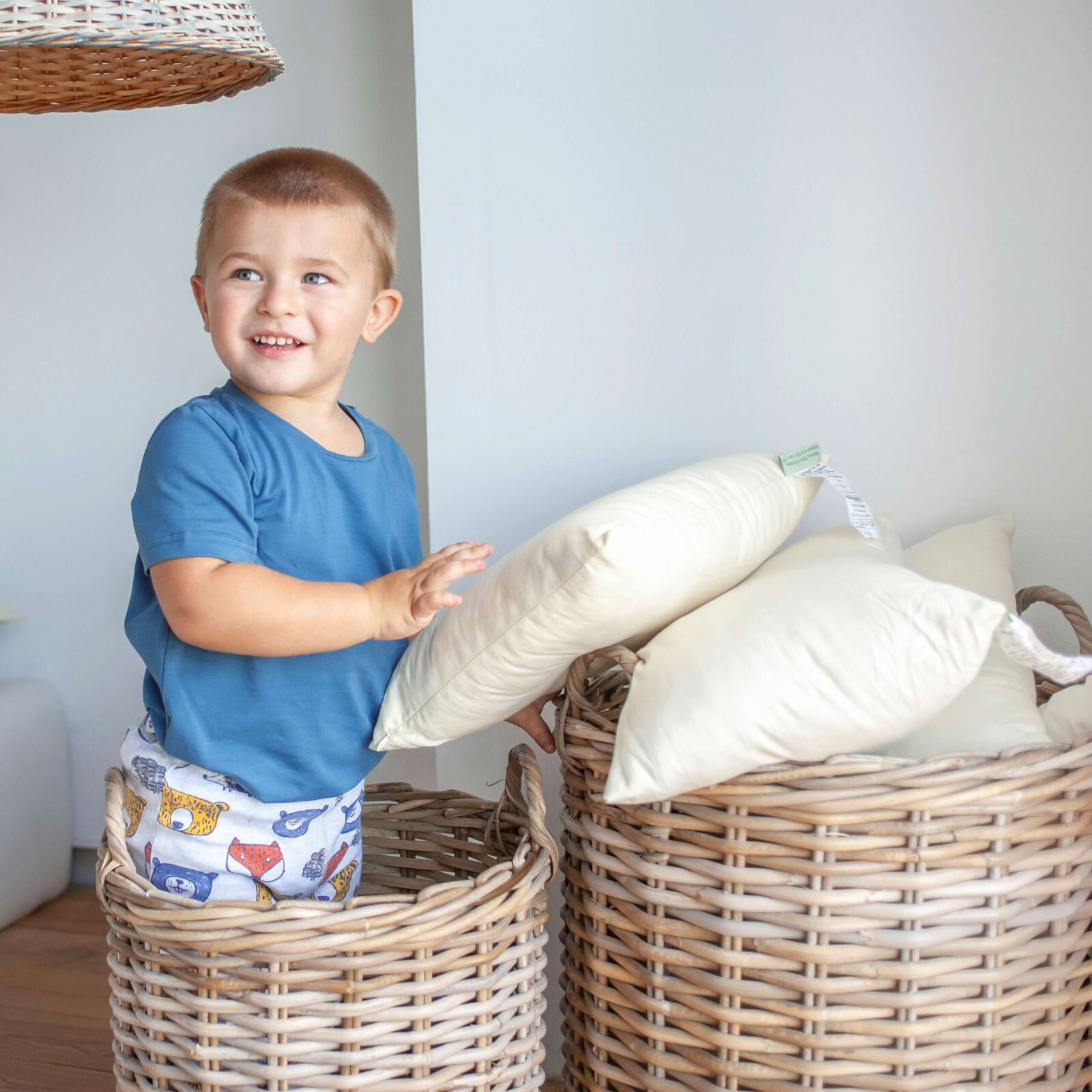Kapok Sleep Pillow - Organic Sateen Sheeting - Standard Firm Pillow