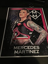 Mercedes Martinez Signed 8.5x11 AEW ROH