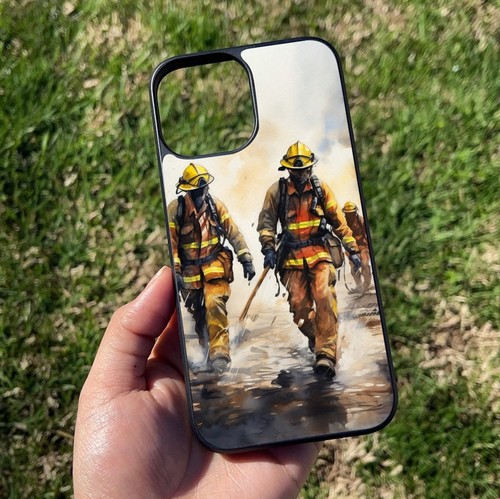 For Samsung A15 A16 S23 S24 S25 Ultra FE Covers yellow firefighter fireman brave - 第 22/25 張圖片