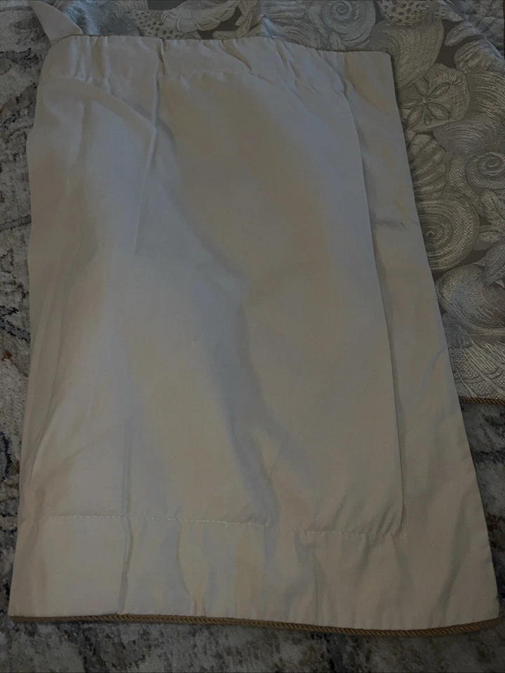 Almohada estándar vintage concha dorada tostada marrón farsa casa costera playa Foto 4 de 4