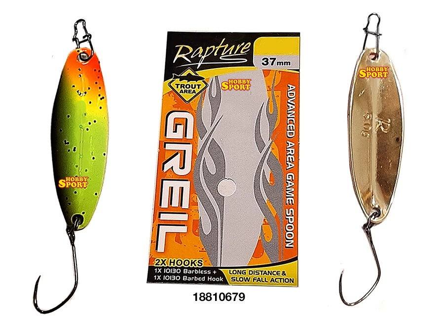 GREIL SPOON 3,2 GREIL YELLOW ORANGE BLACK AREA TROTA RAPTURE TRABUCCO 18810609