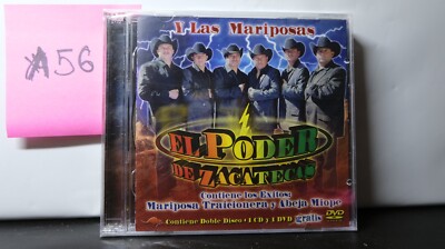 El Poder De Zacatecas Y Las Mariposas Audio CD (2004) CD NUEVO Y SELLADO A56
