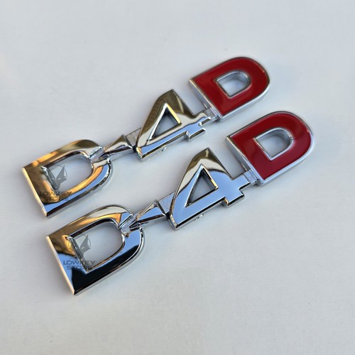 For Hilux 2005-2025 Badge 8 Piece Set - HILUX/D4D/2.8/SR5 - BLACK/CHROME Emblem - Picture 9 of 11