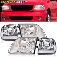 Headlightscorner Light Assembly Fit For 97-03 Ford F15099-02 Expedition Chrome