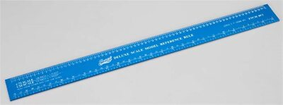 #ad #ad Excel 55779 Deluxe Scale Model Ruler Aluminum $13.99