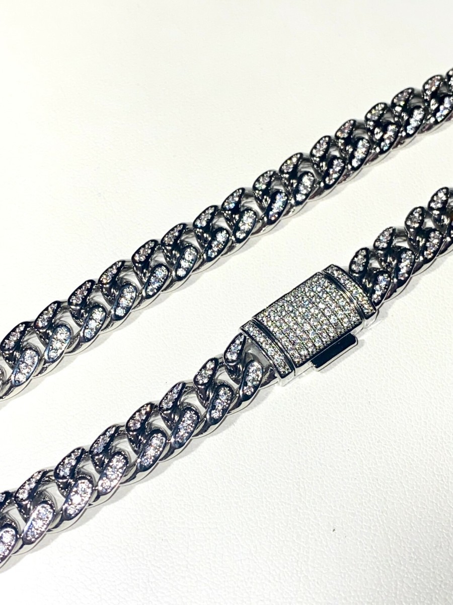 送料込☆King Ice 10mm Miami cuban link chain 10mm Miami Cuban Link Chain | Hip Hop Jewelry | King Ice