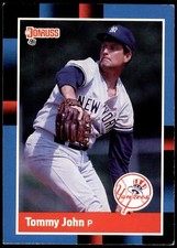 Tommy John #401c 1988 Donruss