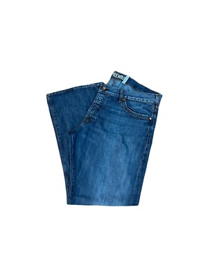 Guess Premium Low Rise Rebel Straight Leg Jeans Denim