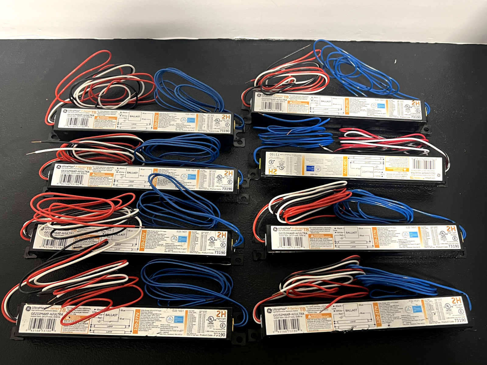 8 - GE UltraMax 73190 GE232MAXP-H/ULTRA High-Performance Electronic Ballast