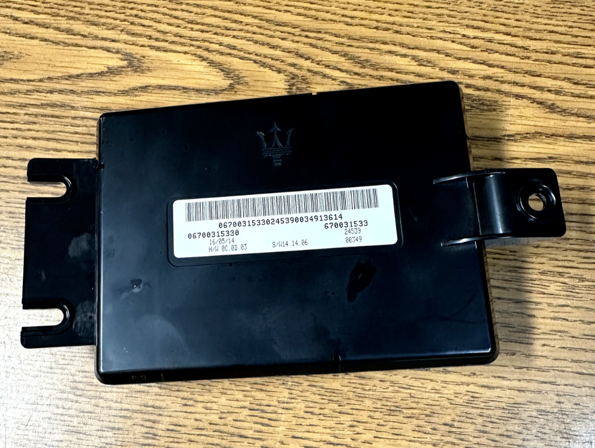 2014-2017 Maserati Ghibli AC A/C Air Conditioning Climate Control Module Unit