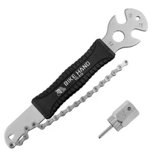 BIKEHAND 2 in 1 Cassette Removal Installation Tool Kit with 15mm Pedal Wrench