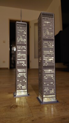 New York City World Trade Center 3D LED Beleuchtung