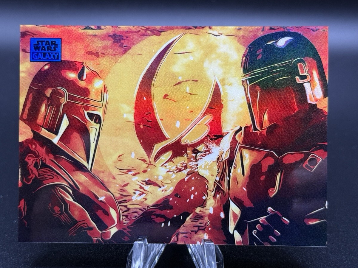 Topps - 99枚限定 Star Wars Galaxy Chrome #31 2024 Topps Star Wars Galaxy Chrome #99 Forged By Destiny