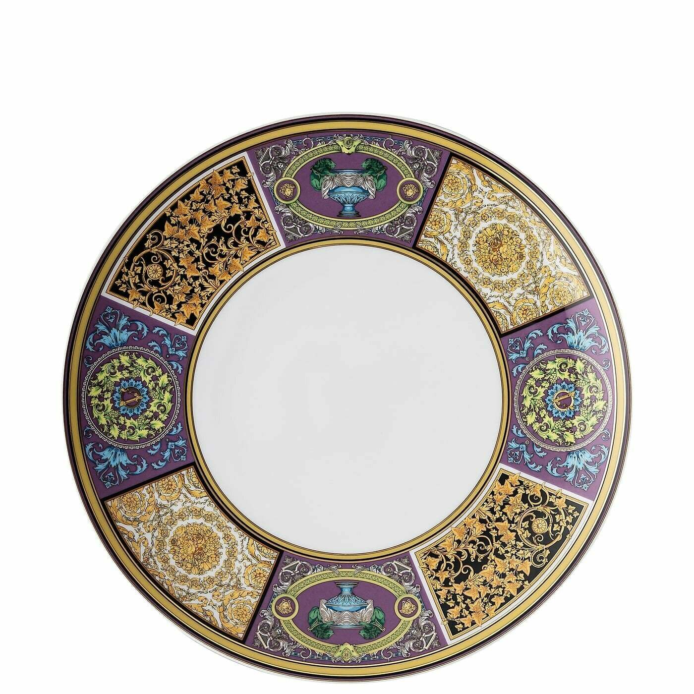 Versace Rosenthal - Piatto Piano 28 cm Barocco Mosaic Versace - Versace Barocco