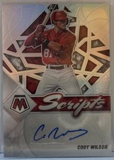 2022 Panini Mosaic Autograph Cody Wilson  MSS