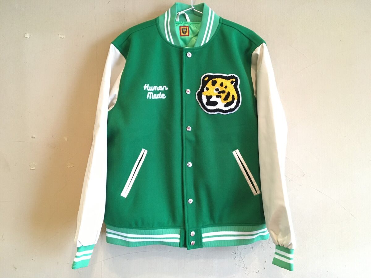 HUMAN MADE Pop Art Varsity Baseball Jacket KENZO NIGO A HUMAN MADE Pop Art Varsity Baseball Jacket KENZO NIGO A