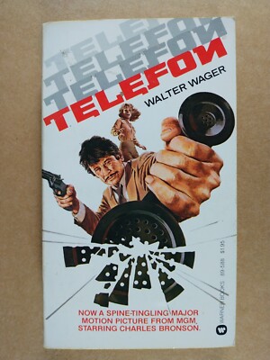 Telefon Walter Wagner Charles Bronson Movie Tie-In vintage paperback