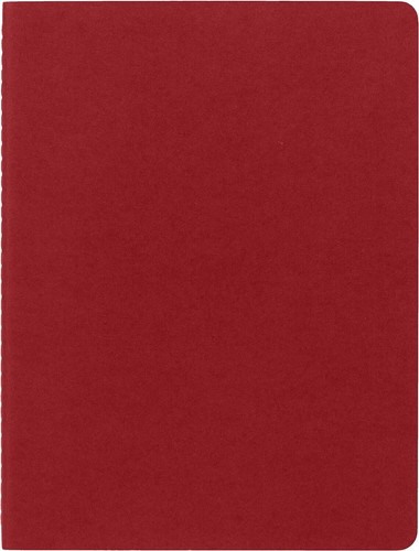 Moleskine Cahier Journal, Soft Cover, XL (7.5" x 9.5") Ruled/Line red 3 set - Picture 2 of 6