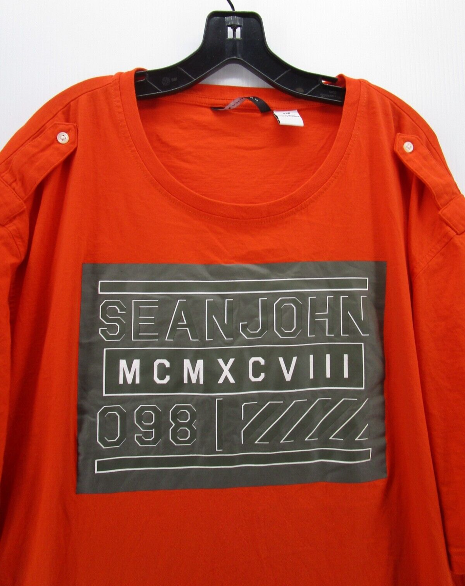 y2k 00s 90s Sean John 赤 ロゴ tシャツ b-boy B系 s-l400.jpg