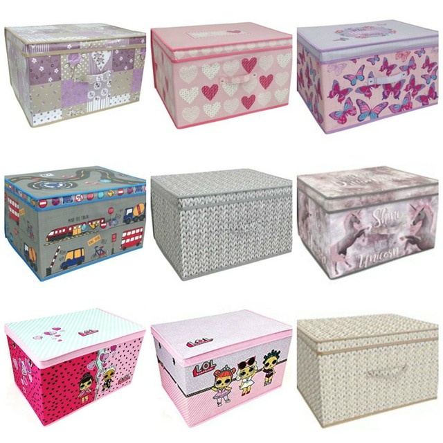 large kids storage boxes