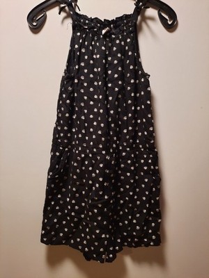 Mädchen Jumpsuit * YIGGA * schwarz mit Muscheln * kurz *  Größe 134/140 * onesie