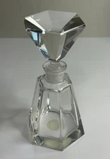 Vintage Crystal Perfume Bottle Made in West Germany  Irving W Rice