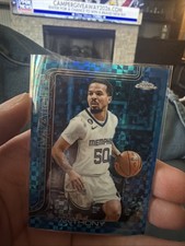 2025-26 Topps Chrome Cole Anthony Blue X-Fractor #175 IN-HAND SSP