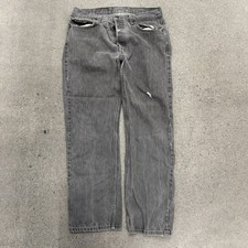Vintage Levi's 501 Jeans Made in USA Faded grey Actual Size 32