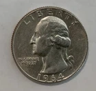 1964 Washington Quarter Silver D (Denver) Uncertified Circulated Ungraded  (A4)