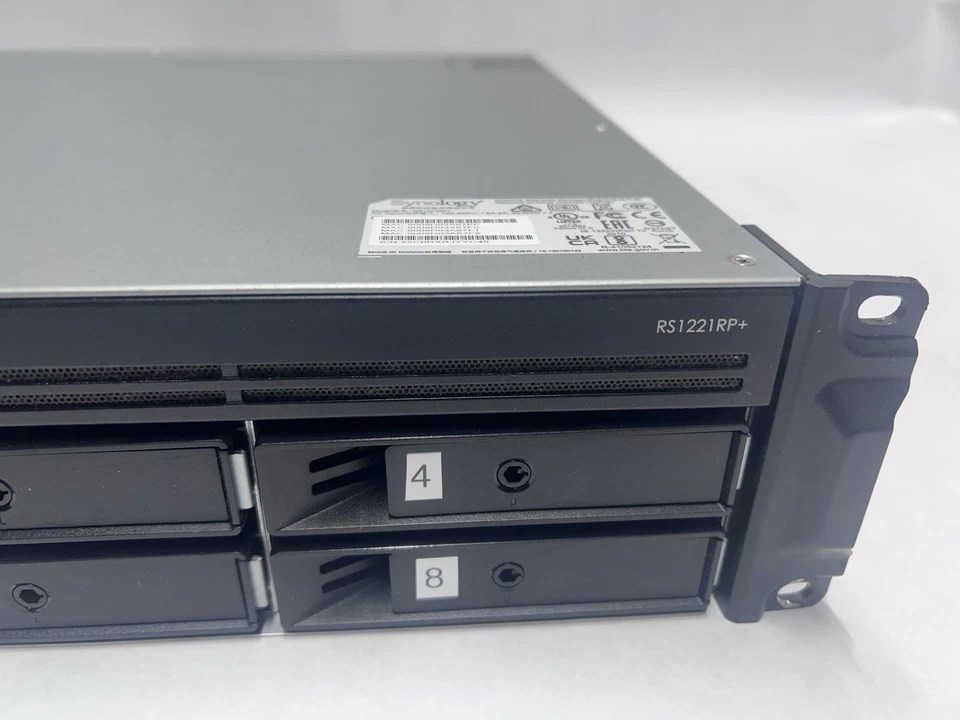 Synology RackStation RS1221RP + 8-Bay NAS Server Enclosure No HDD - Image 4 of 4