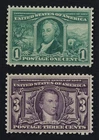 CKStamps: US Stamps Collection Scott#323 325 1c 3c Mint H OG