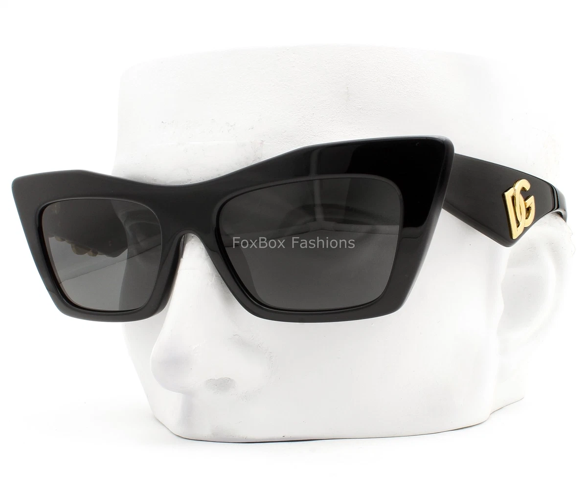 Pre-owned women D&G Women’s Black Oversized Cat-Eye Sunglasses Dolce&Gabbana Women main image 2