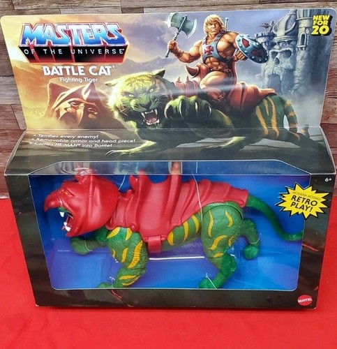 Masters of the Universe Origins BATTLE CAT HE-MAN Mattel Collectible Retro Play - Picture 2 of 3