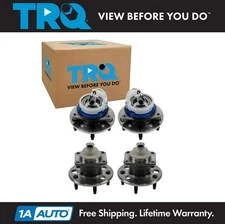 TRQ Wheel Hub Bearings Assembly Set Front & Rear Fits Oldsmobile