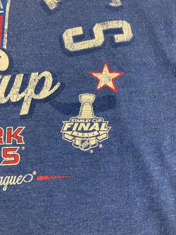 New York Rangers - Women’s 2014 Playoff T-Shirt, Small - Touch by Alyssa Milano - Image 3 of 3