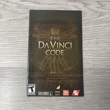 The DaVinci Code (Sony PlayStation 2, 2006, PS2) MANUAL ONLY