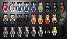 Bearbrick Black Rectangle Display Case Wooden 27 100 Medicom Toy Be rbricks