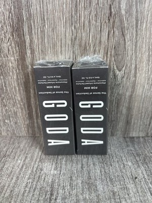 Set Of 2 Goda Pheromone Infused For Him- The Sense Of Seduction .5 Fl Oz ea