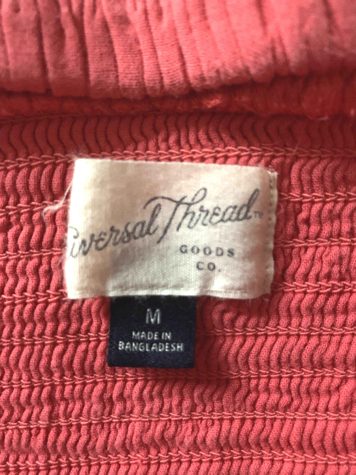 Universal Thread Orange Off The Shoulder Ruffle D… - image 2