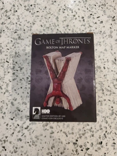 Game Of Thrones GOT SDCC Bolton Map Marker Limited Edition /1200 New Dark Horse