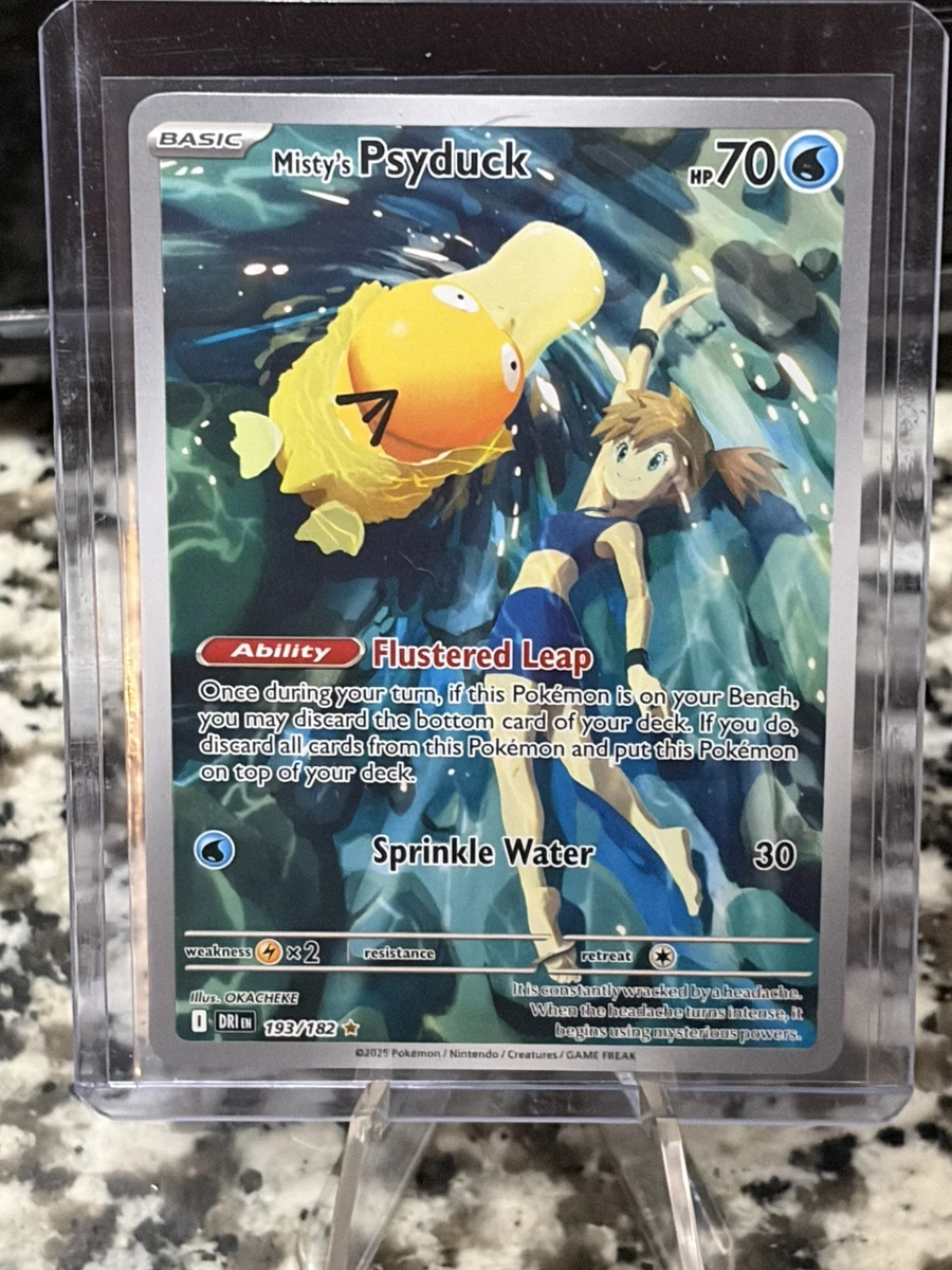 PSA9 カスミのコダック IR 193/182 Destined Rivals Misty's Psyduck 193/182 Sv10: Destined Rivals for sale | eBay