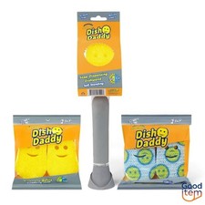 Scrub Daddy Dish Wand + Dish Wand Refills + S...