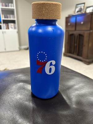 76ers Resuable Screw Top Water Bottle, SGA Sixers Promotional Promo NBA Peco