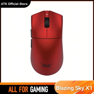 ATK X1 ULTIMATE 烈空 BLAZING SKY ATK Blazing Sky X1 Wireless Gaming Mouse – PAW3395 8KHz Ice