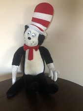Vintage Dr.Seuss The Cat In The Hat Plush Stuffed Animal 1995 Produced For Macys